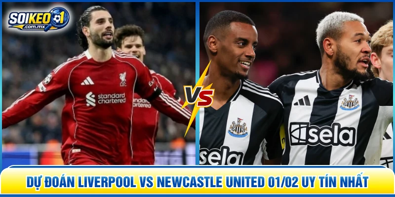 dự đoán Liverpool vs Newcastle United 01/02