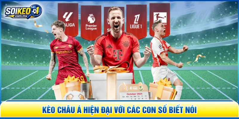 Kèo Châu Á hiện đại với các con số biết nói