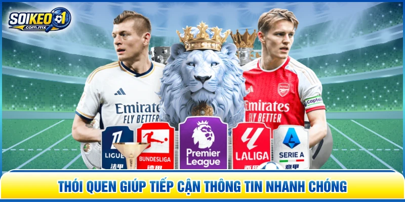 Thói quen giúp tiếp cận thông tin nhanh chóng